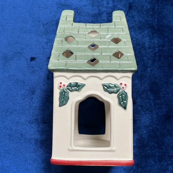 Lenox Winter Greetings Birdhouse Votive Tea Light Candle Holder Discontinued! - Picture 9 of 14